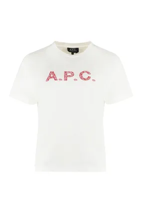 A.P.C. T-shirt girocollo Chelsea in cotone