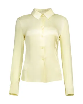 Camicia Arizia seta gialla