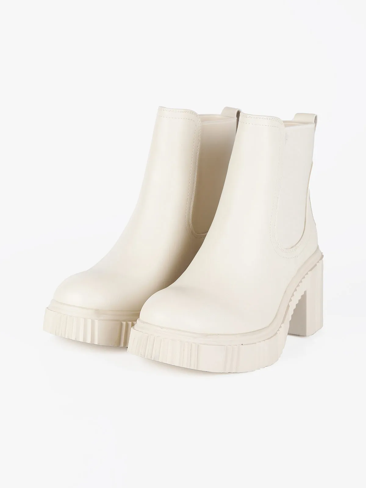 Dame Rose Bottines chelsea à talon femme