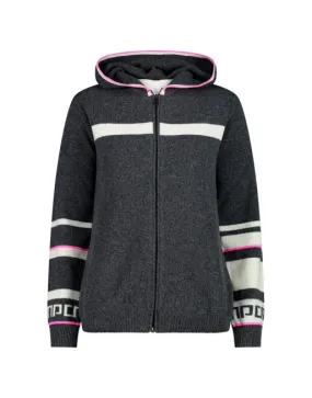 MAGLIONE LANA CON CAPPUCCIO CMP DONNA 7H26265