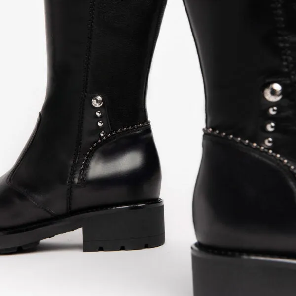 NERO GIARDINI I205804D-100 STIVALE NERO DONNA