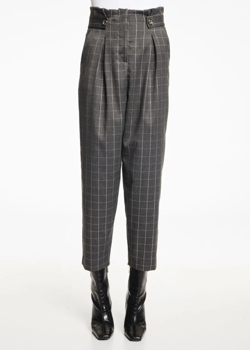 Pantaloni in viscosa stretch