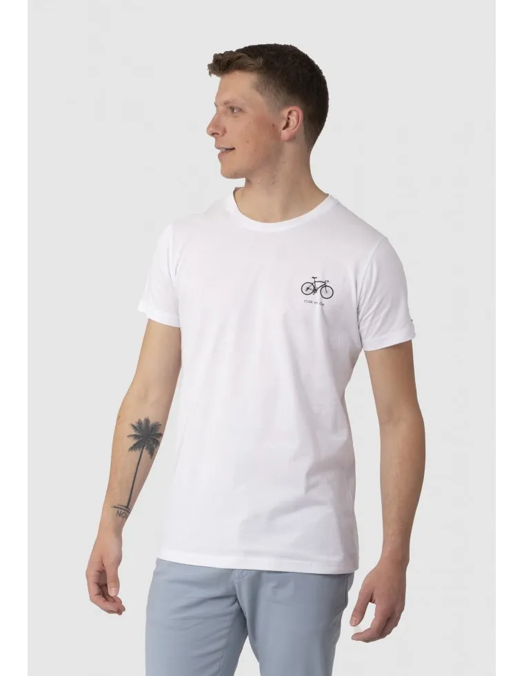 Re-Bello  ---------    ------------T-shirt girocollo - bianco