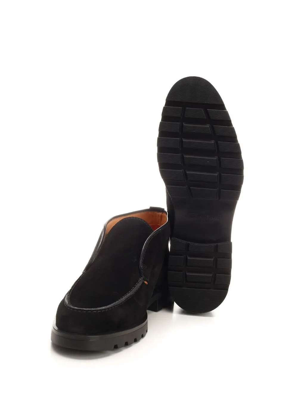   Santoni  Stivaletto desert da uomo in suede  