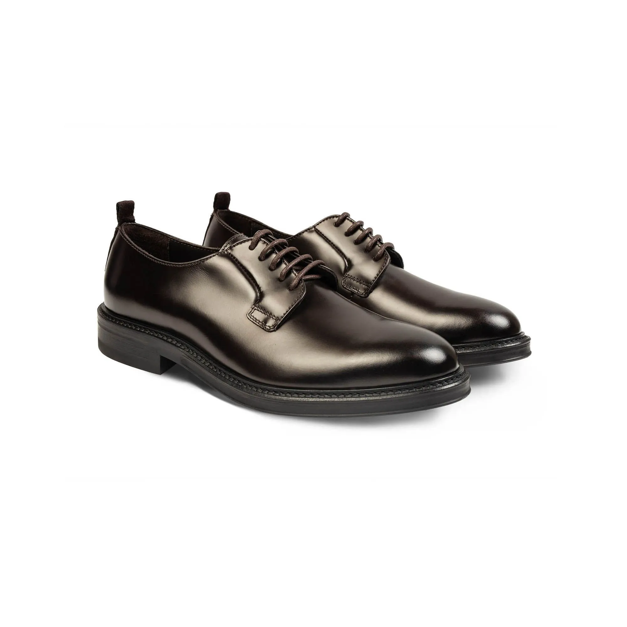 Scarpe derby marroni