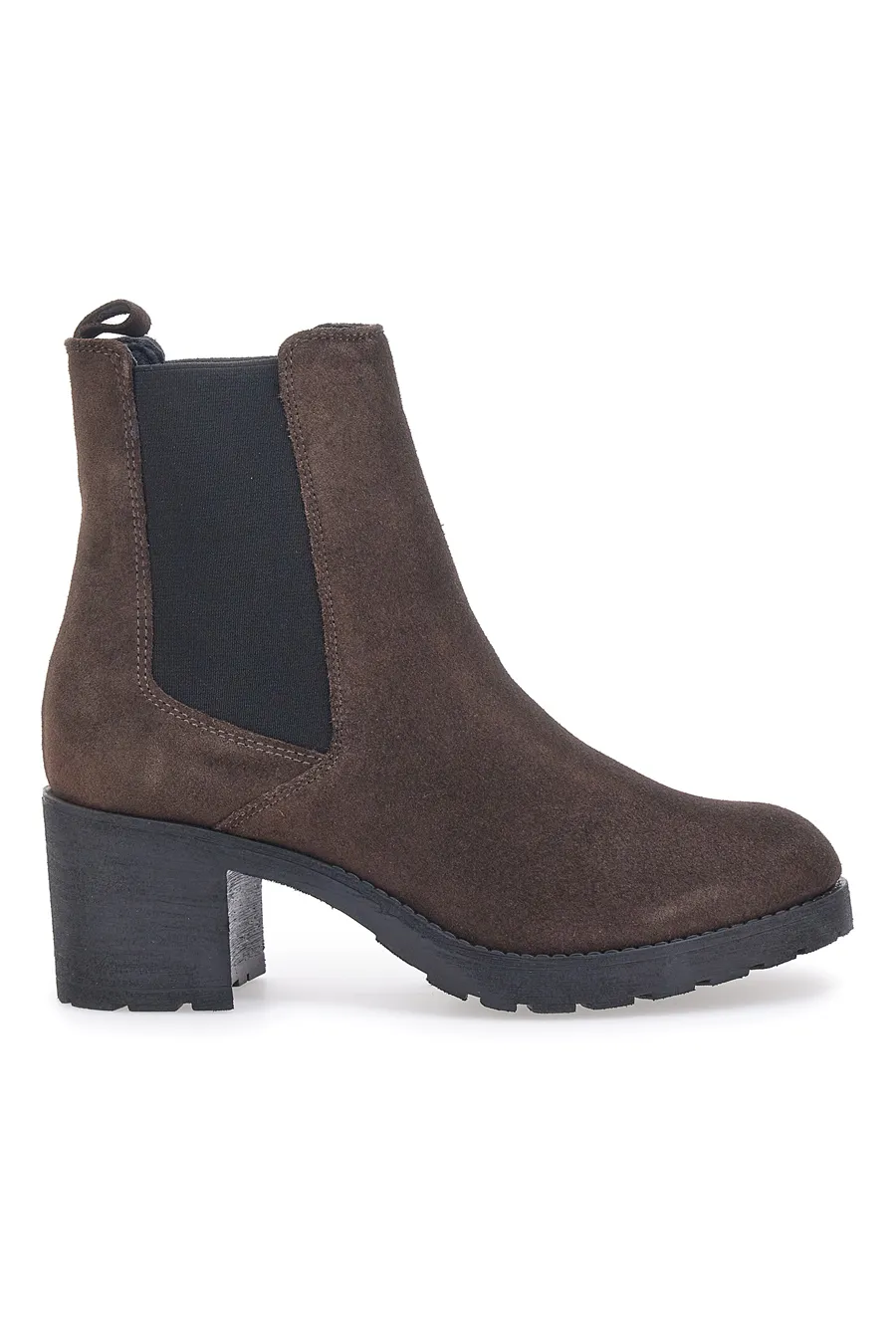 Stivaletto Chelsea Scamosciato marrone Pittarello Glam 864150