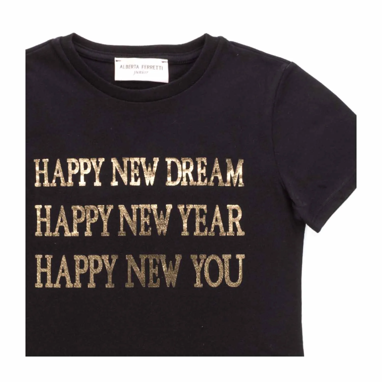 T-Shirt Nera Girl Bambina