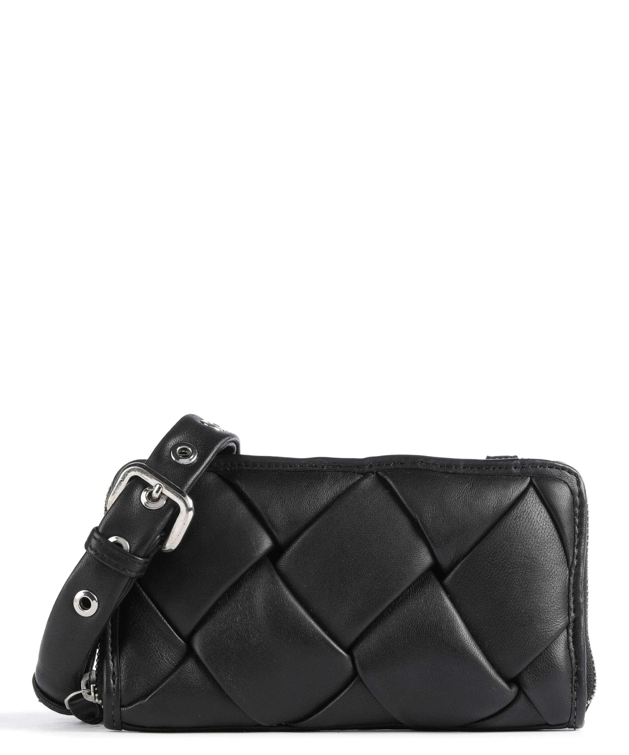  Taschendieb Wien Elisabethstrasse 6 Borsa a tracolla pelle di vacchetta finemente grana nero  