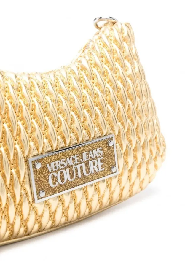 Versace Jeans Couture Borsa a tracolla metallizzata