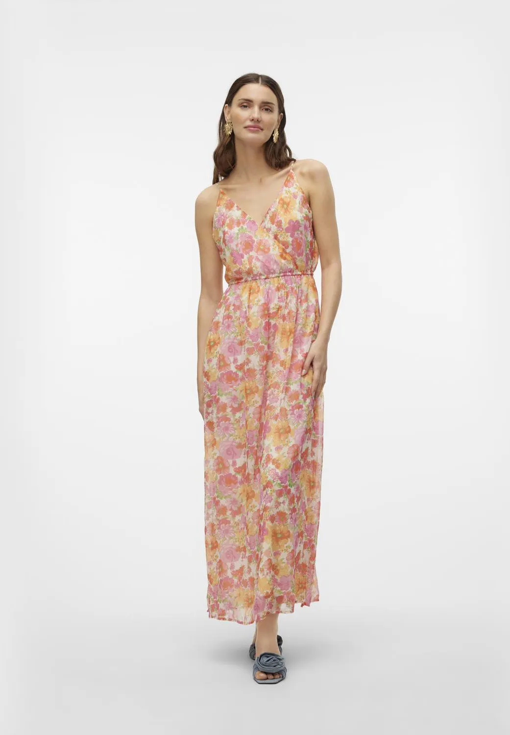 VMSMILLA SINGLET WRAP - Vestito lungo